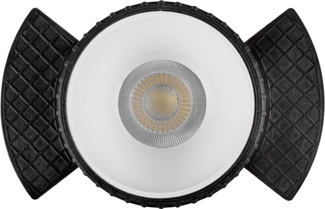 1-02-03-1-002-1.02.03.1.002-Teta - GU10 Spot @ Siyah - beyaz Reflektor